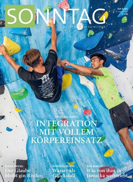 Sonntag – 12 August 2021 Cover