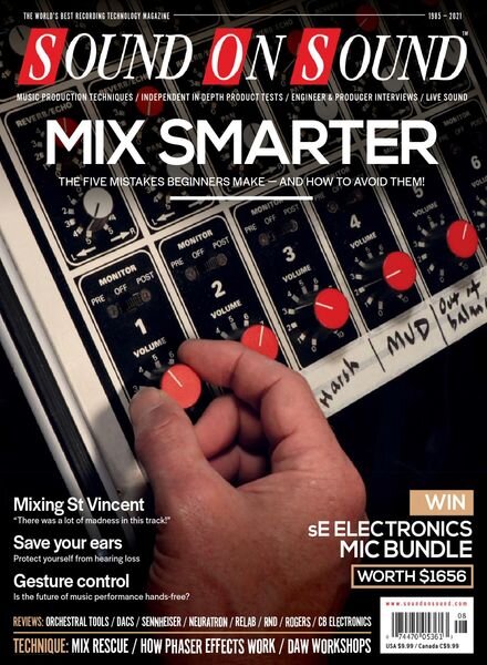 Sound On Sound USA – August 2021 Cover