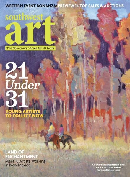 Southwest Art – August 2021 Cover
