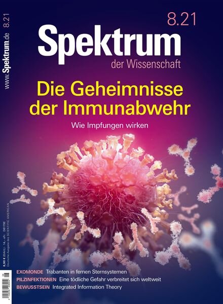 Spektrum der Wissenschaft – 17 Juli 2021 Cover