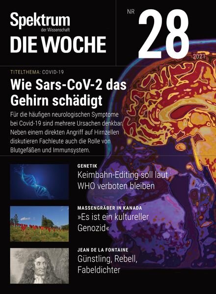 Spektrum Die Woche – 15 Juli 2021 Cover