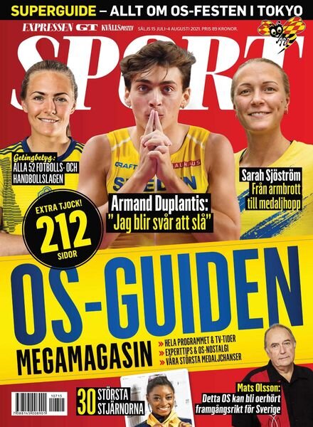Sport – 15 juli 2021 Cover