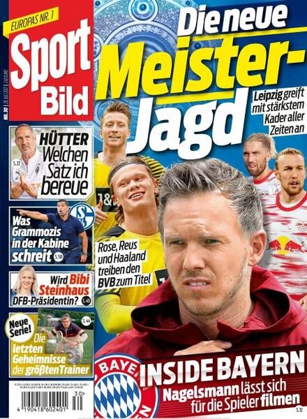 Sport Bild – 28 Juli 2021 Cover
