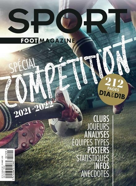 Sport Foot Magazine – 21 Juillet 2021 Cover
