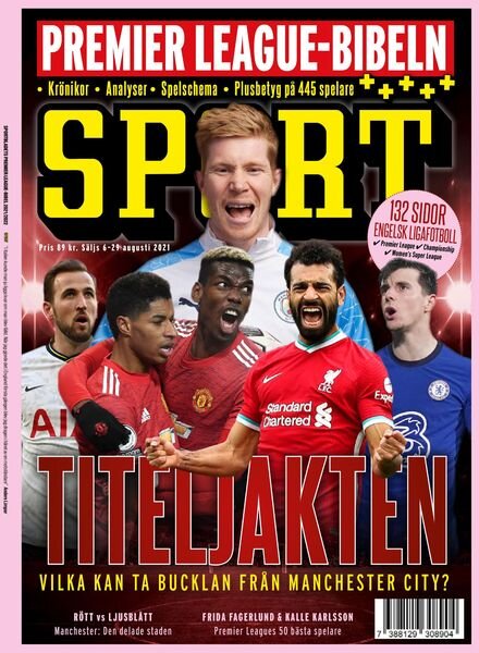 Sportbiblar – 06 augusti 2021 Cover