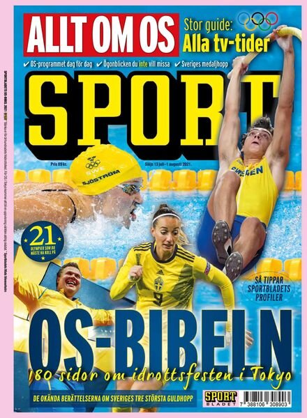 Sportbiblar – 13 juli 2021 Cover