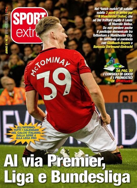 SPORTextra – 10 Agosto 2021 Cover