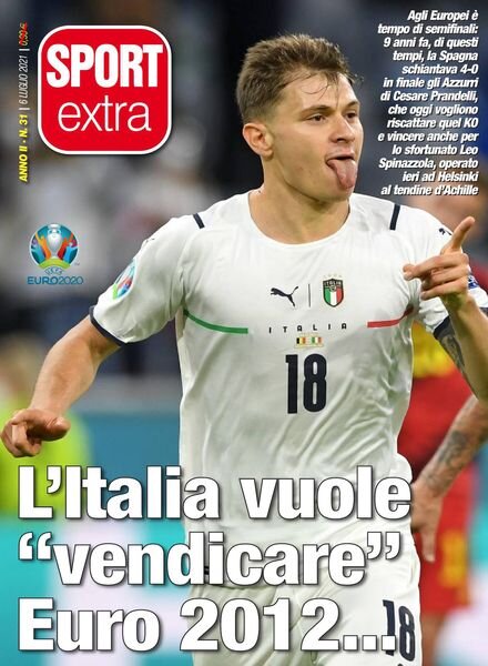 SPORTextra – 6 Luglio 2021 Cover