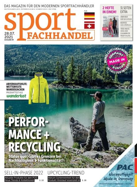 SportFachhandel – Nr.9 2021 Cover