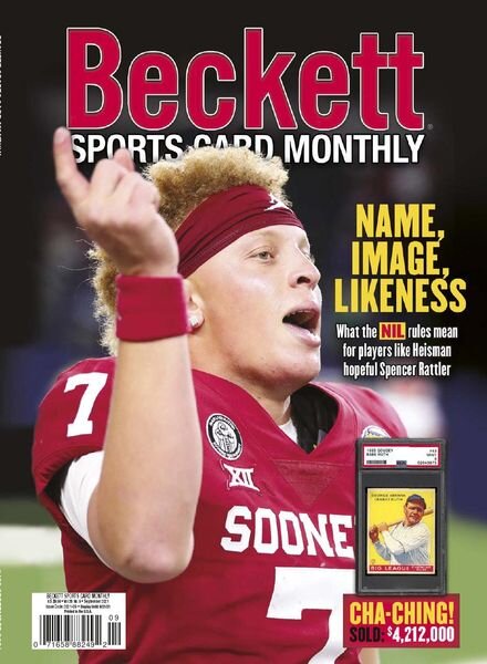 Sports Card Monthly – September 2021 Cover