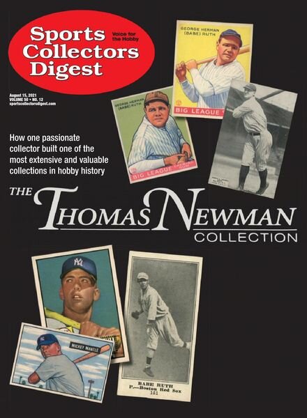 Sports Collectors Digest – August 15, 2021 Cover