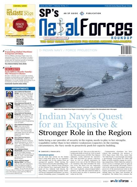 SP’s NavalForces – 27 July 2021 Cover