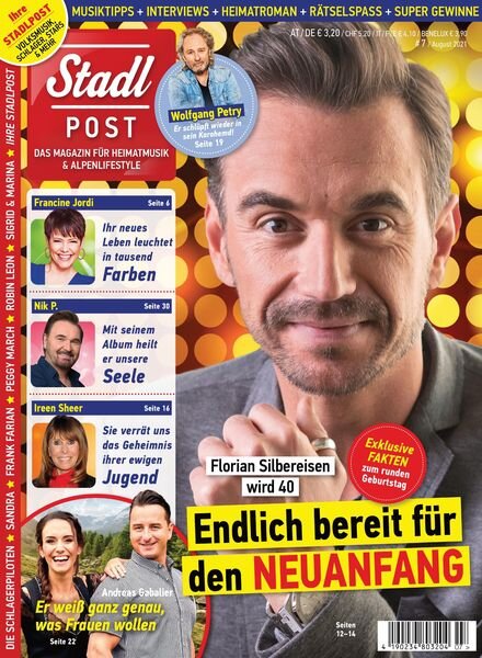 Stadlpost – 20 Juli 2021 Cover