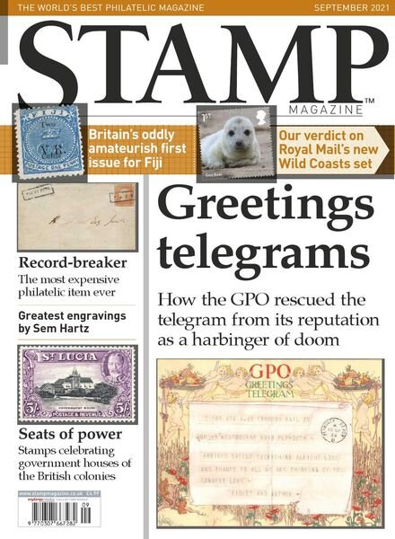 Stamp Magazine – September 2021 Cover