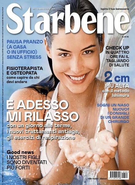 Starbene – Settembre 2021 Cover