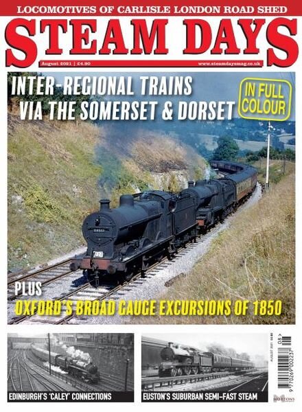 Steam Days – August 2021 Cover