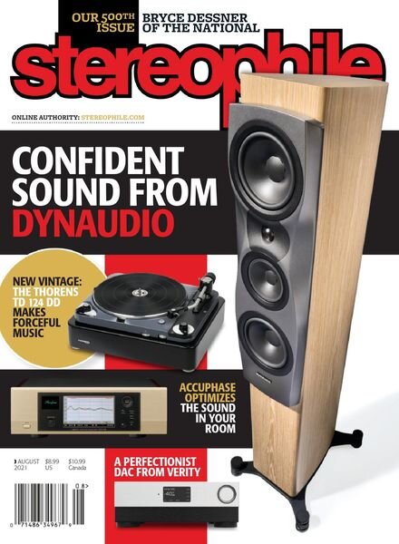 Stereophile – August 2021 Cover