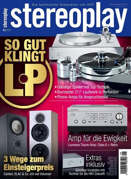 Stereoplay – September 2021 Cover