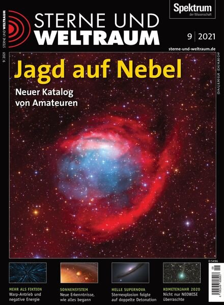 Sterne und Weltraum – 06 August 2021 Cover