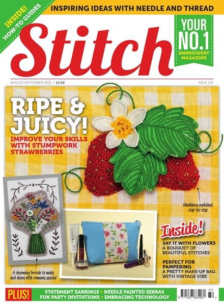 Stitch Magazine – August-September 2021 Cover