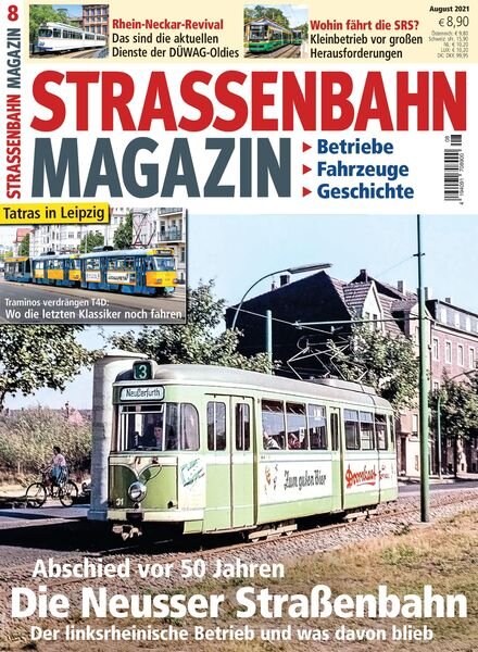 Strassenbahn Magazin – 23 Juli 2021 Cover