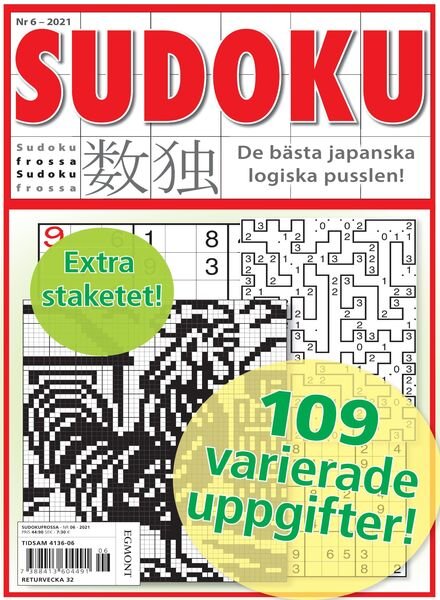 Sudoku Frossa – 15 juli 2021 Cover