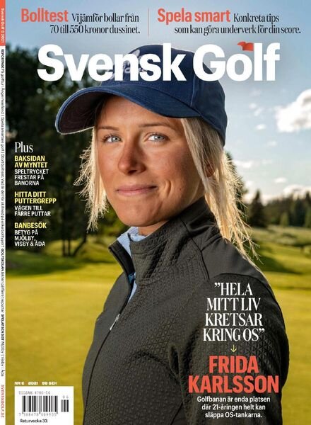 Svensk Golf – juli 2021 Cover