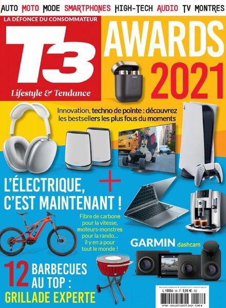 T3 France – juillet 2021 Cover