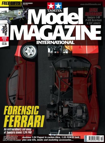 Tamiya Model Magazine – Issue 310 – August 2021 Cover