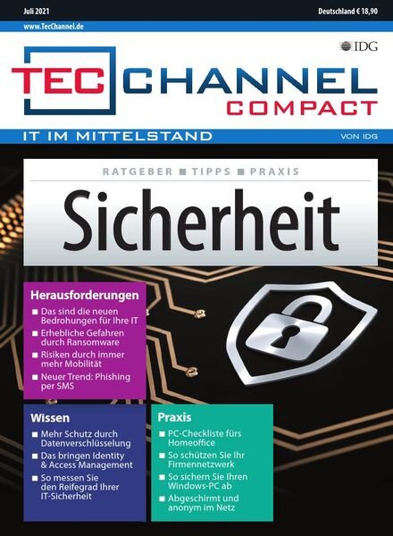 TecChannel Compact – Juli 2021 Cover
