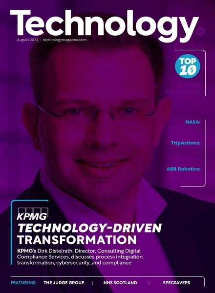 Technology Magazine – August 2021 Cover