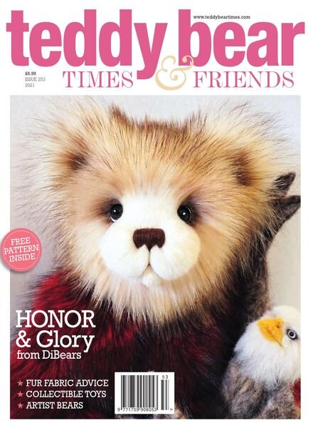 Teddy Bear Times – Issue 253 – August 2021 Cover