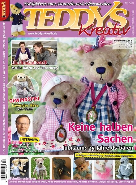 Teddys Kreativ – Oktober 2021 Cover