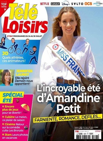 Tele Loisirs – 19 Juillet 2021 Cover