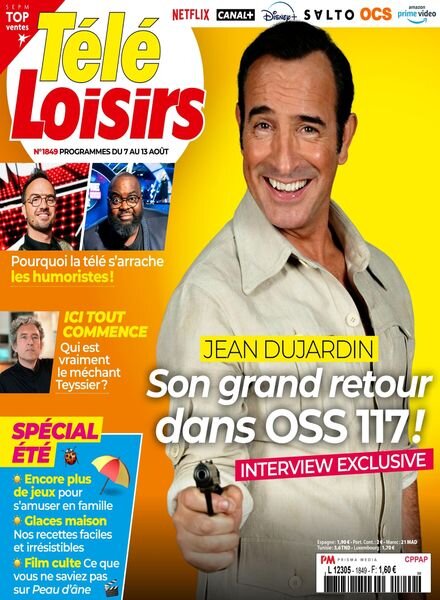 Tele Loisirs – 2 Aout 2021 Cover