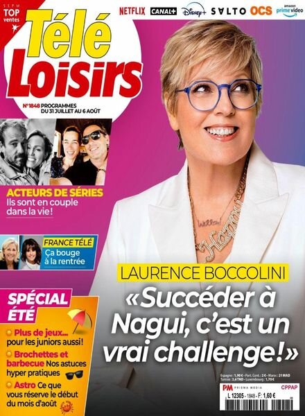 Tele Loisirs – 26 Juillet 2021 Cover