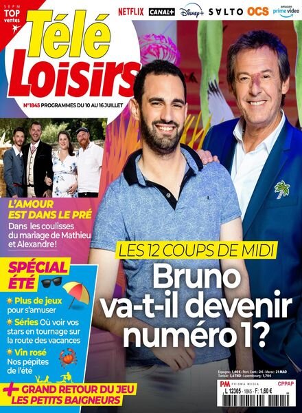 Tele Loisirs – 5 Juillet 2021 Cover