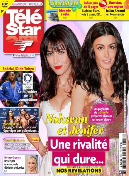 Tele Star – 12 Juillet 2021 Cover