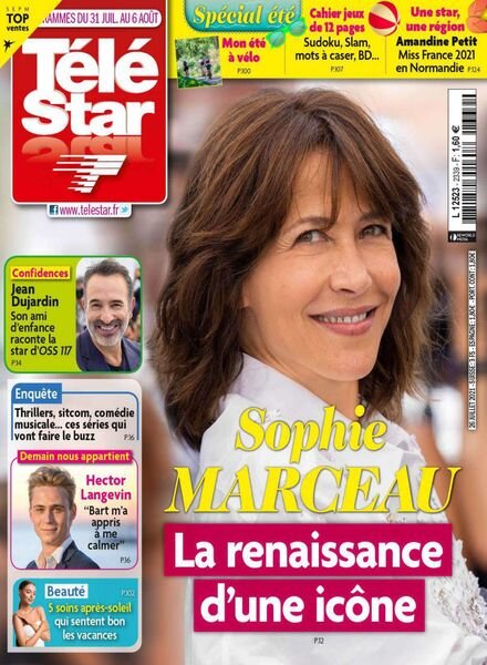 Tele Star – 26 Juillet 2021 Cover