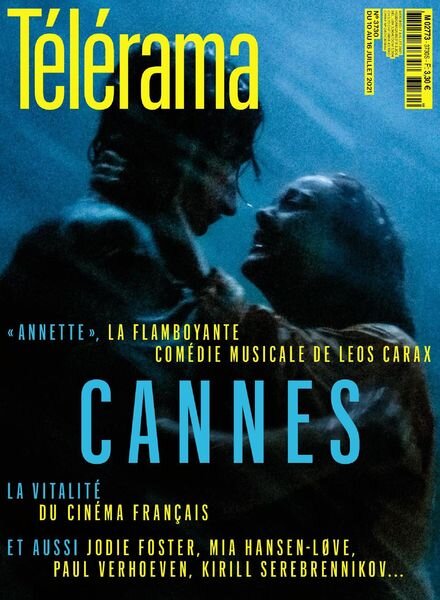 Telerama Magazine – 10 Juillet 2021 Cover