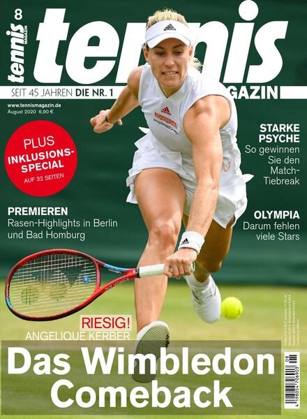 tennis Magazin – August 2021 Cover