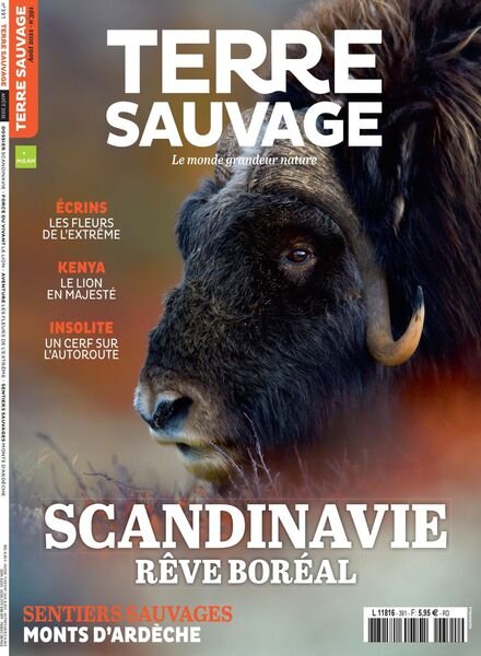 Terre Sauvage – Aout 2021 Cover