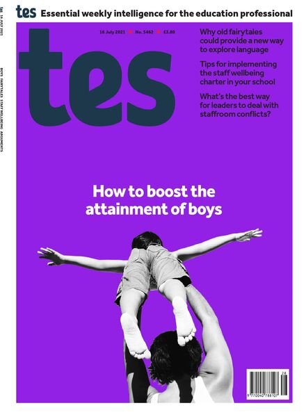 TES Magazine – 16 July 2021 Cover
