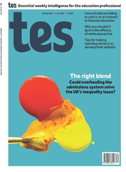 TES Magazine – 30 July 2021 Cover