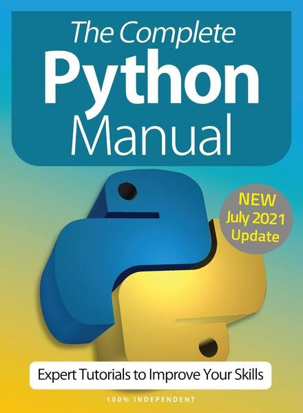 The Complete Python Manual – July 2021 Cover