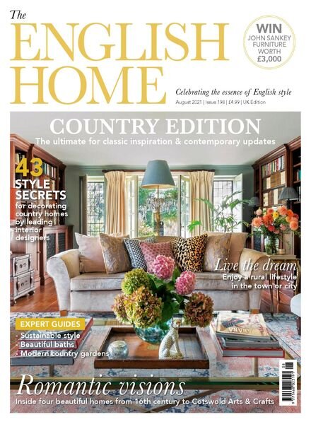 The English Home – August 2021 Cover