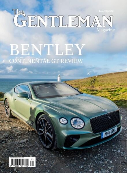 The Gentleman Magazine – Issue 23, October 2020 Cover