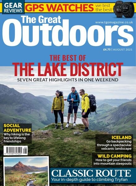 The Great Outdoors – August 2021 Cover