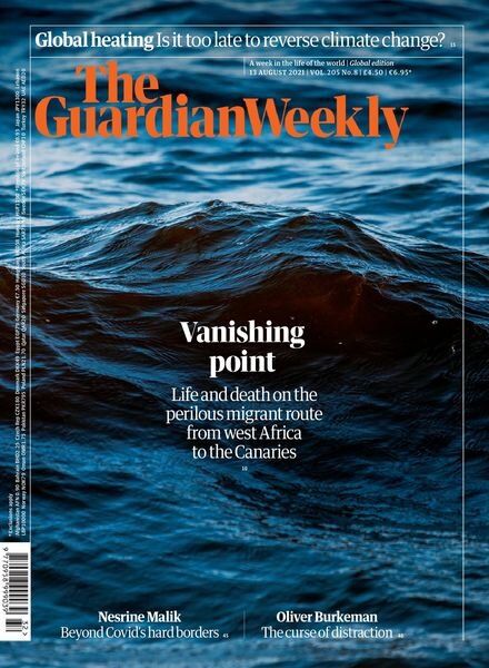 The Guardian Weekly – 13 August 2021 Cover
