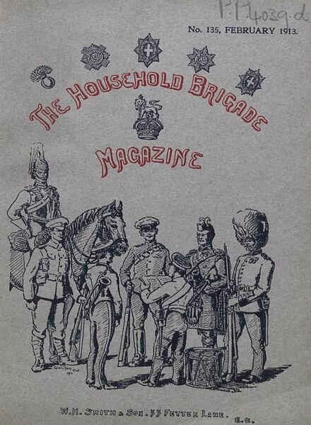 The Guards Magazine – February 1913 Cover